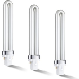 Kittmip 3 Pack 9W Bug Zapper Replacement Bulbs Compatible with Dynatrap DT3009 DT3019 DT3039 Dynatrap 21050 UV Bulb U Shaped Twin Tube Ultraviolet Mosquito Killer Lamp Bulb(3 Packs)