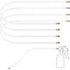 Kittmip 4 Pcs 20.87'' Spray Can Nozzle Extension Hose 8