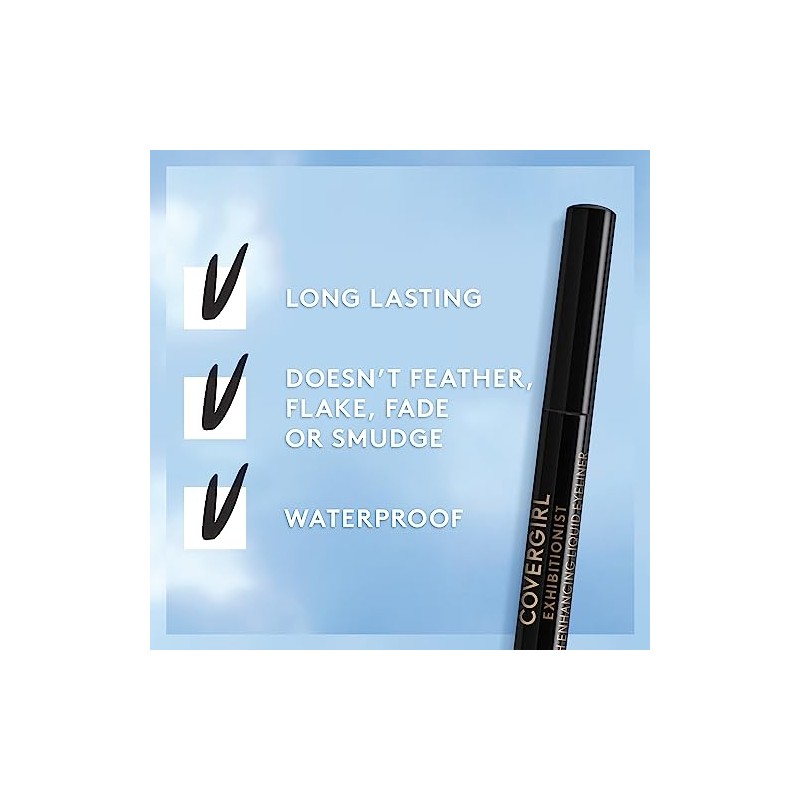 COVERGIRL CG Lash Enhancing Liquid Matte Black 100 1 ML