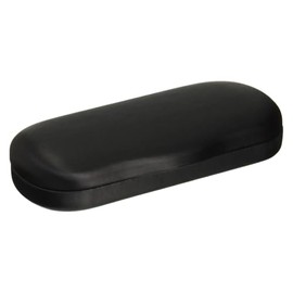 テーシーケース メガネケース おしゃれ レザー調 ハード ケース アルミニウム PVC ブラック MA-200B-2