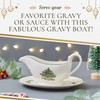 Portmeirion Home & Gifts Sauce Boat and Stand Boxed Set,
