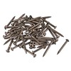 uxcell Small Tiny Hardware Brass Nails 2mmx20mm(DXL) for DIY Wooden