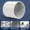 Pearwow PVC Vent Termination Cap, 1 Pcs Roof Vent Cap