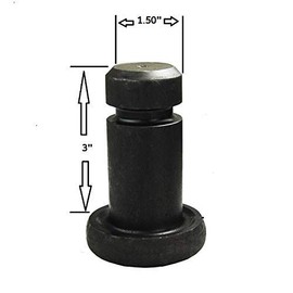 Replacement Woods Rotary Blade Pin 1-1/2" OD 3" Long Farmer Bob's Parts BB42