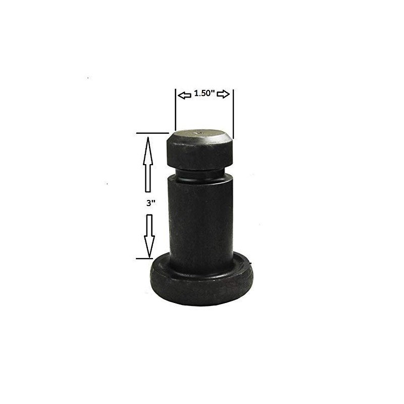 Replacement Woods Rotary Blade Pin 1-1/2" OD 3" Long Farmer