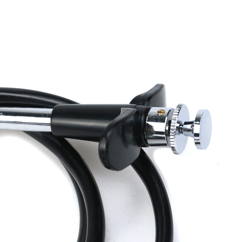 Pastlla 39.4"(100cm) Threaded Release Cable Vibration-Free Black Shutter Release Cable