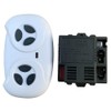 2.4G Bluetooth Remote Control and JR-RX-12V Four-Sided Socket Receiver Kit