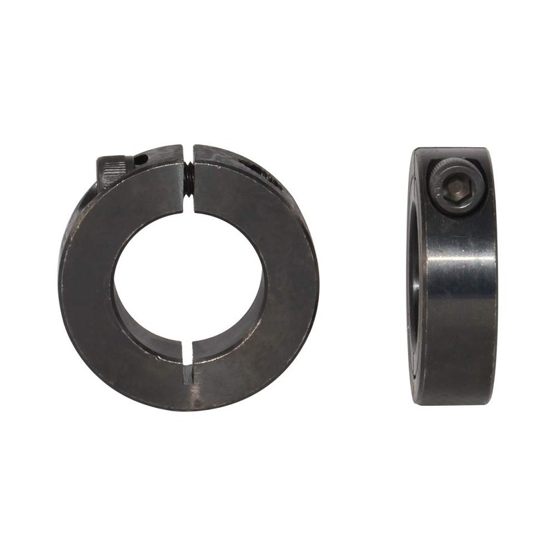 AZSSMUK Single Split Clamp-On Shaft Collars of Metal Material 3/4