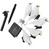 Waterproof 5 LED Acrylic Bird Lights String Solar Fairy Lamp