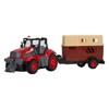 RC Farm Tractor Toy Educational Rechargeable Remote Control Electronic Farm