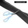 QWORK 20ft Vinyl Stair Nosing, Stair Steps Edge Trim Non-Slip
