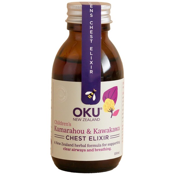OKU Children's Kumarahou & Kawakawa Chest Elixir 200ml