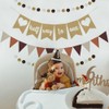Half Way to One Banner, 4 Pcs 1/2 Birthday Decorations