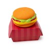 HamBarker Dog Toy - Hamburger Themed Design, Extremely Durable, Squeaky,