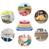 VIGIND Set of 4 Collapsible Foldable Silicone Food Storage Container,
