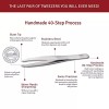 Regine Switzerland Diamond Tip Slant Tweezer, Stainless Steel Precision Tweezers