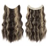 TESS Flip in Extensions 50 cm, Dark Brown with Ash