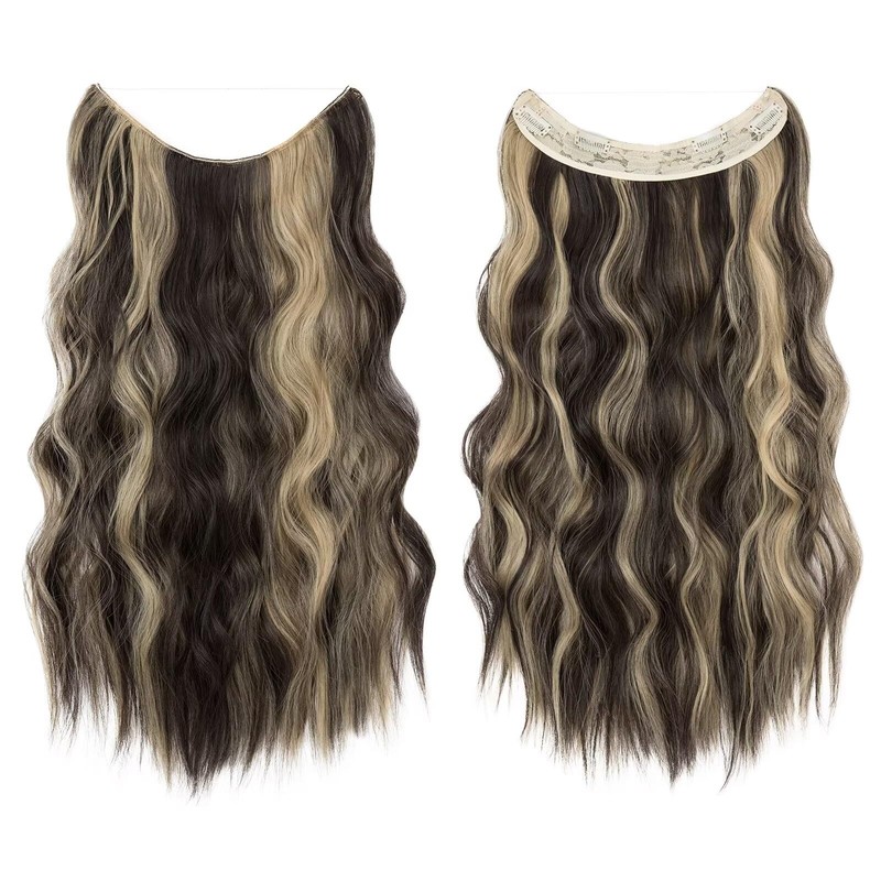 TESS Flip in Extensions 50 cm, Dark Brown with Ash