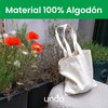 Paquete de Bolsas Tote Bag de Loneta Ecológica 100% Algodón