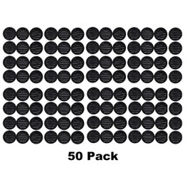 3" Round Plastic Louver Soffit Air Vent Reptile Screen Grille Cover (50, Black)