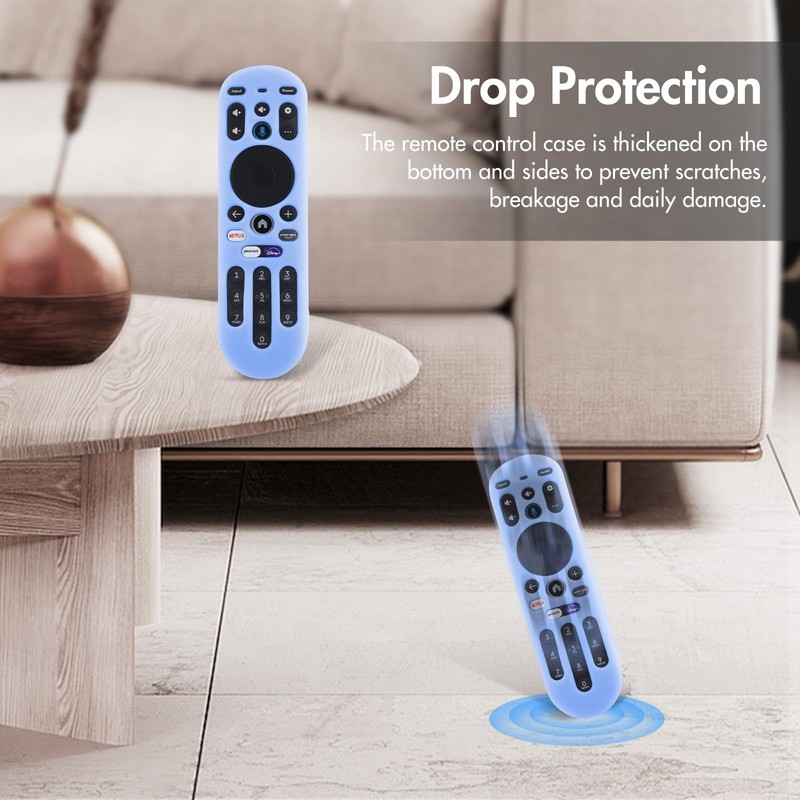 LEFXMOPHY Blue Cover for Xumo TV Remote Silicone Case for