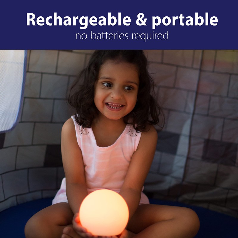 Soft Glow Silent Timer & Color Changing Light for Baby