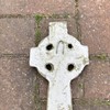 Darthome Ltd Ancient Stone Celtic Cross Tile Hanging Garden Ornament