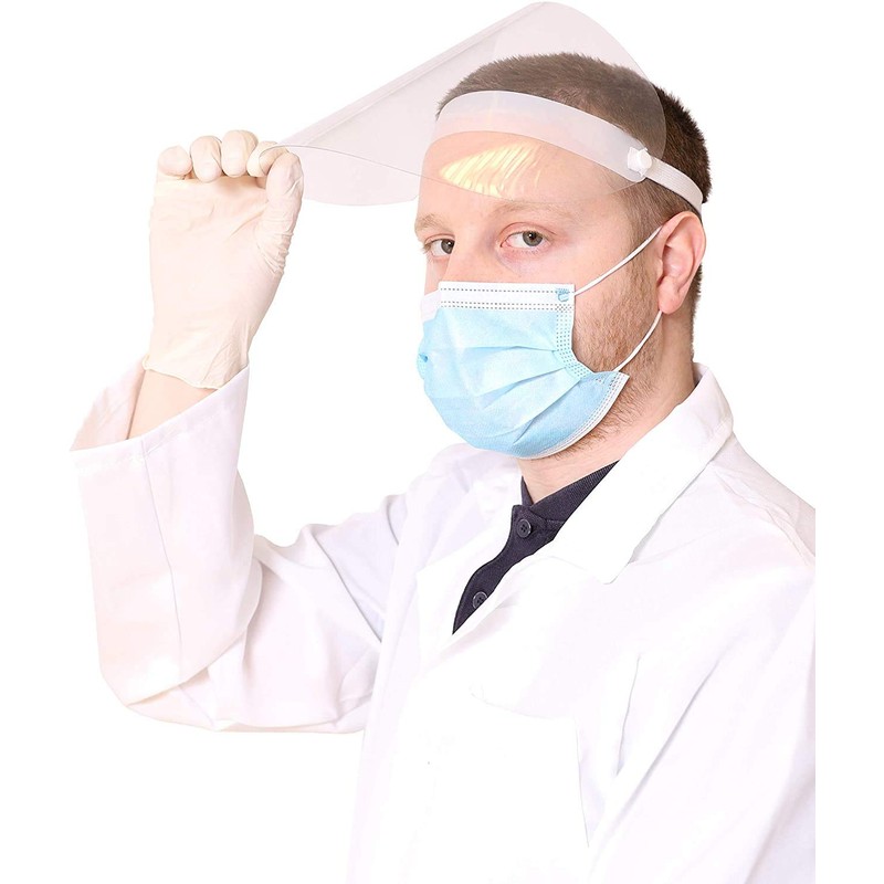 LOVETRENDS Protective Visor Anti Droplet Dust-Proof Protect Transparent Covering Visor