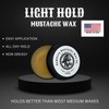 Light Hold Mustache wax - Scent: Unscented