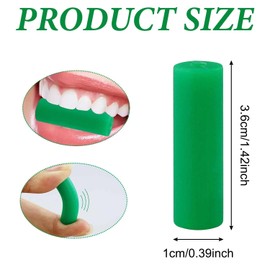 10PCS Aligner Chewies for Braces - Mint-Flavored Orthodontic Chewy Seaters - Essential for Aligner Retainers