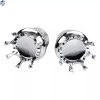 Chrome Motorcycle King Crown Front Axle Nut Cover For Harley