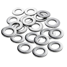 TERF® M20 Form A Flat Washer M20 (20mm) Inside Diameter (Hole) X 37mm Outside Diameter X 3mm Thickness Stainless Steel A2 (304) Flat Washers -Pack of 10