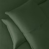 Hearth & Harbor Twin Duvet Cover Set Olive Green -