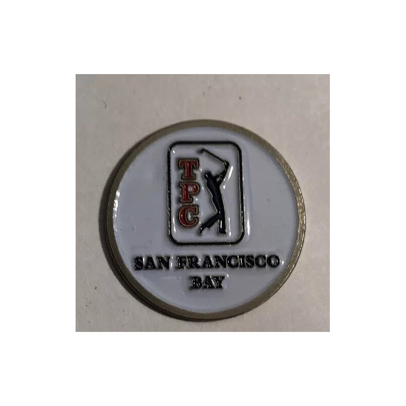Unbranded New - TPC - San Francisco Bay- 1" Metal