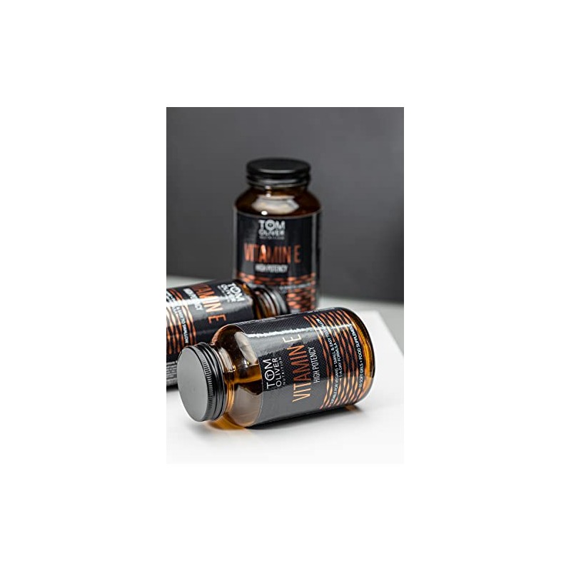 Tom Oliver Nutrition - Vitamin E 400IU High Potency, Highly