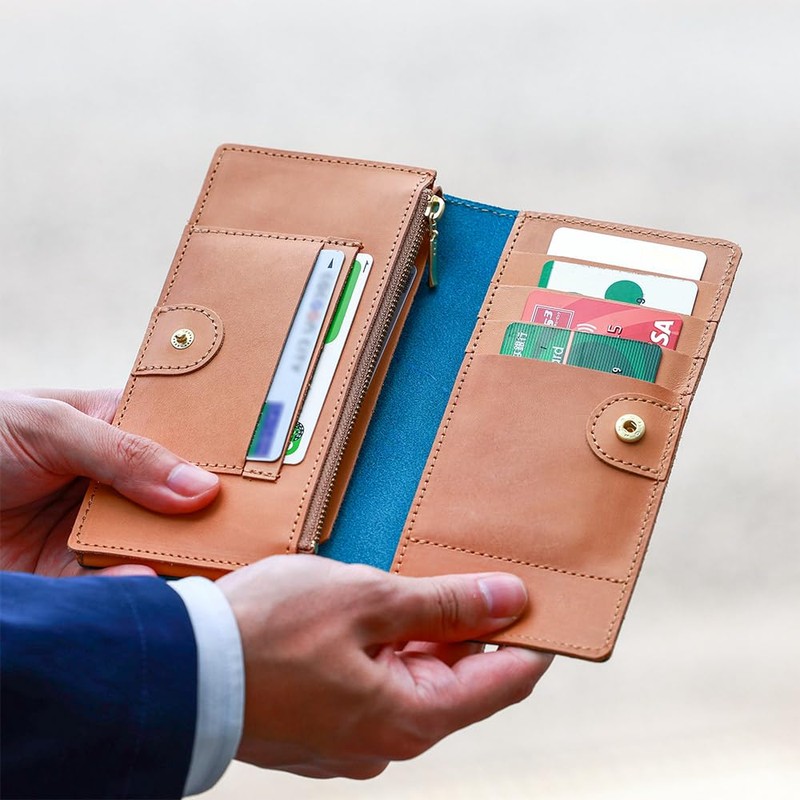 Agility affa "Bill" Long Wallet, Bill Wallet, Folding Wallet, Compact,