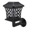 Solar Flame LED Lights Simulation Flickering Flame Grid Shape for