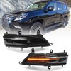 NSLUMO Sequential LED Side Mirror Marker Lights Compatible w/Lex'us GX460