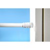 Genialo "Flexi" Curtain Clamp Rod, Window Rod for Windows, Telescopic