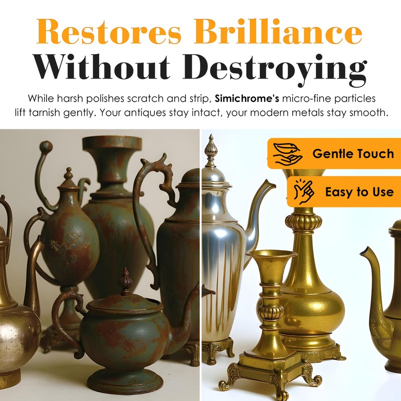 Rosenthal Collection – Simichrome Metal Polish Compound 250g with Cloth