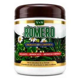 Crema Corporal Herbal Romero Aloe Vera Lavanda Relajante500g