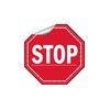 Stop Sign Stiker Decal for Office & Business Walls, Doors,