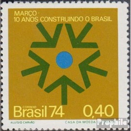 Brazil 1429 (complete.issue.) unmounted mint/never hinged ** MNH 1974 military coup (Stamps for collectors) Military/Knight