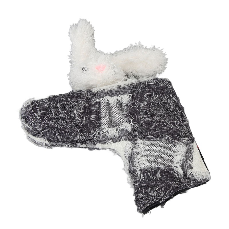 Golf Club Putter Head Cover Thickened Fleece Cute Plush Animal