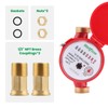 Watflow DN15 Water Meter 1/2" NPT, AWWA C712 Certification Gallon