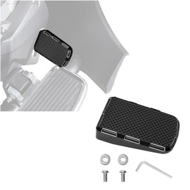 Motofunder Aluminum Alloy Extended Brake Peg Pedal Cover Compatible with Can Am Spyder F3 F3-S F3-T F3-LTD 2015+ Model Accessories (Particles Style)