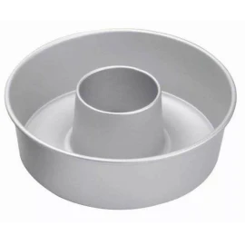 Fama Molde De Aluminio Rosca Recta Hornear Pan, Pastel. 40 Cm