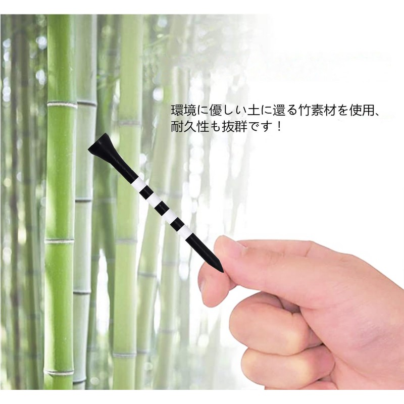 YFFSFDC Golf Tees 3.3 inches (83 mm) Height Adjustable Long