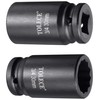 TA-VIGOR 12-Point Deep Impact Socket, 3/4-Inch Drive 30mm Metric Spindle
