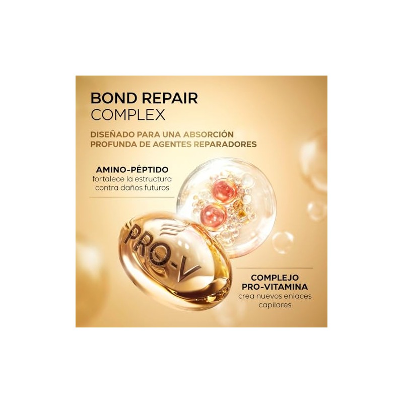 Pantene PRO-V Science Shampoo Molecular Bond Repair para Cabello muy
